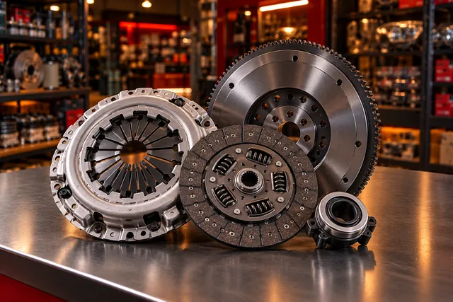 Clutch kit, flywheel and release bearing